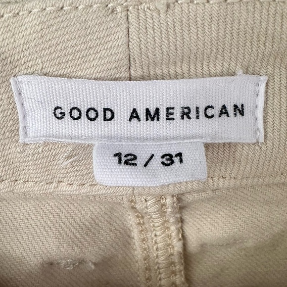 Good American Good Classic High Waist Jeans Size 12/31 - Picture 6 of 6